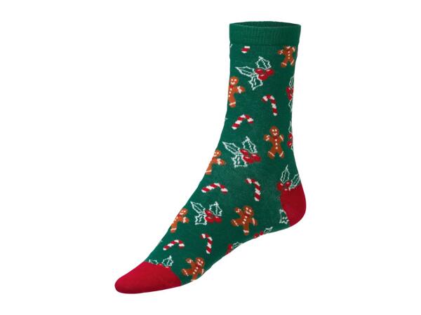 Esmara Ladies' Christmas Socks - 3 Pairs
