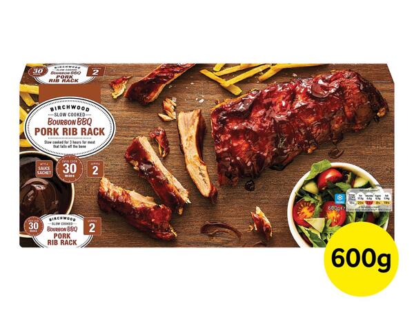 Birchwood Bourbon BBQ Pork Rib Rack