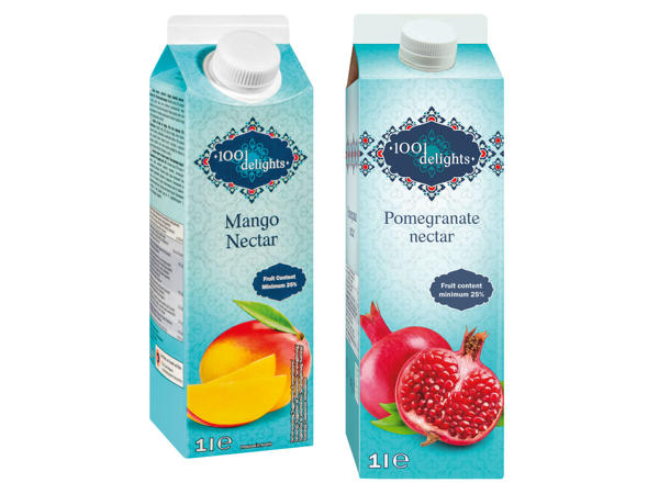 1001 DELIGHTS Mango- oder Granatapfel-Nektar