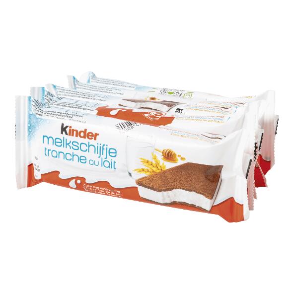KINDER(R) Tranche au lait, 5 pcs