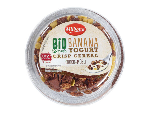 Bio-Joghurt mit Müsli