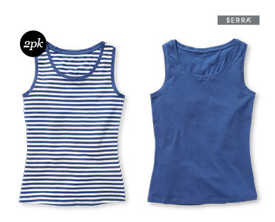 Ladies Singlet 2pk