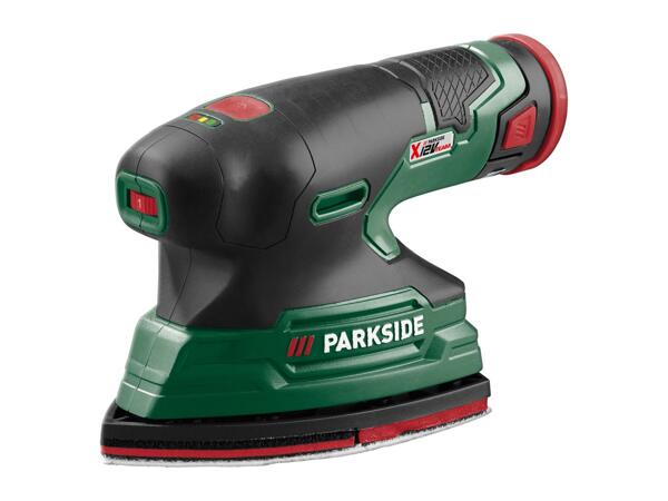 Parkside 12V Cordless Multi-Sander Starter Set