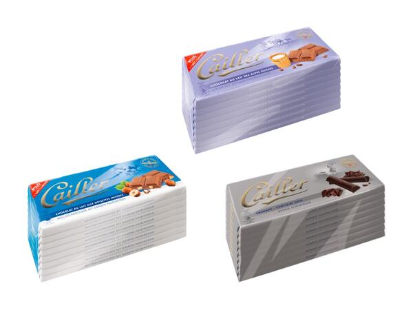 Tablettes de chocolat Cailler