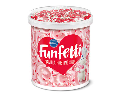 Pillsbury Valentine Funfetti Frosting