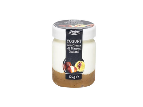 Yoghurt with Italian Chestnut Cream