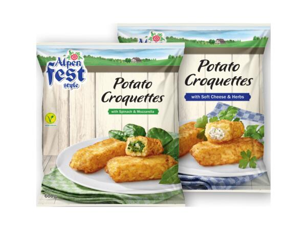 Filled Potato Croquettes
