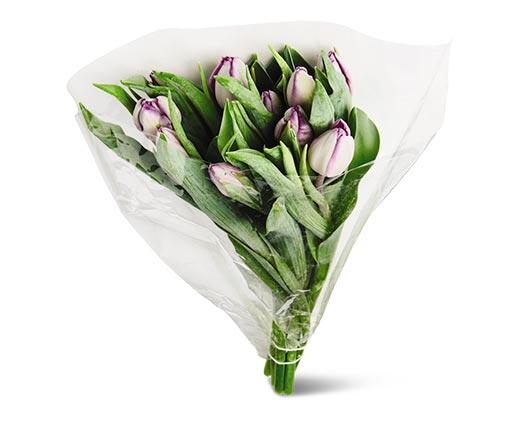 10-Stem Tulip Bouquet Assorted Colors