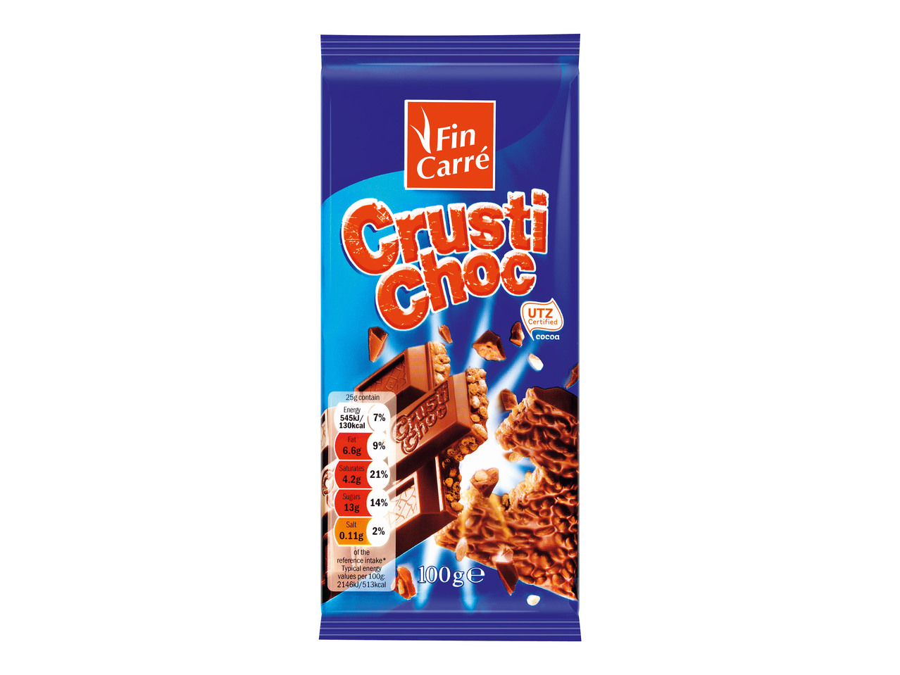 CRUSTI CHOC MLÉČNÁ ČOKOLÁDA
