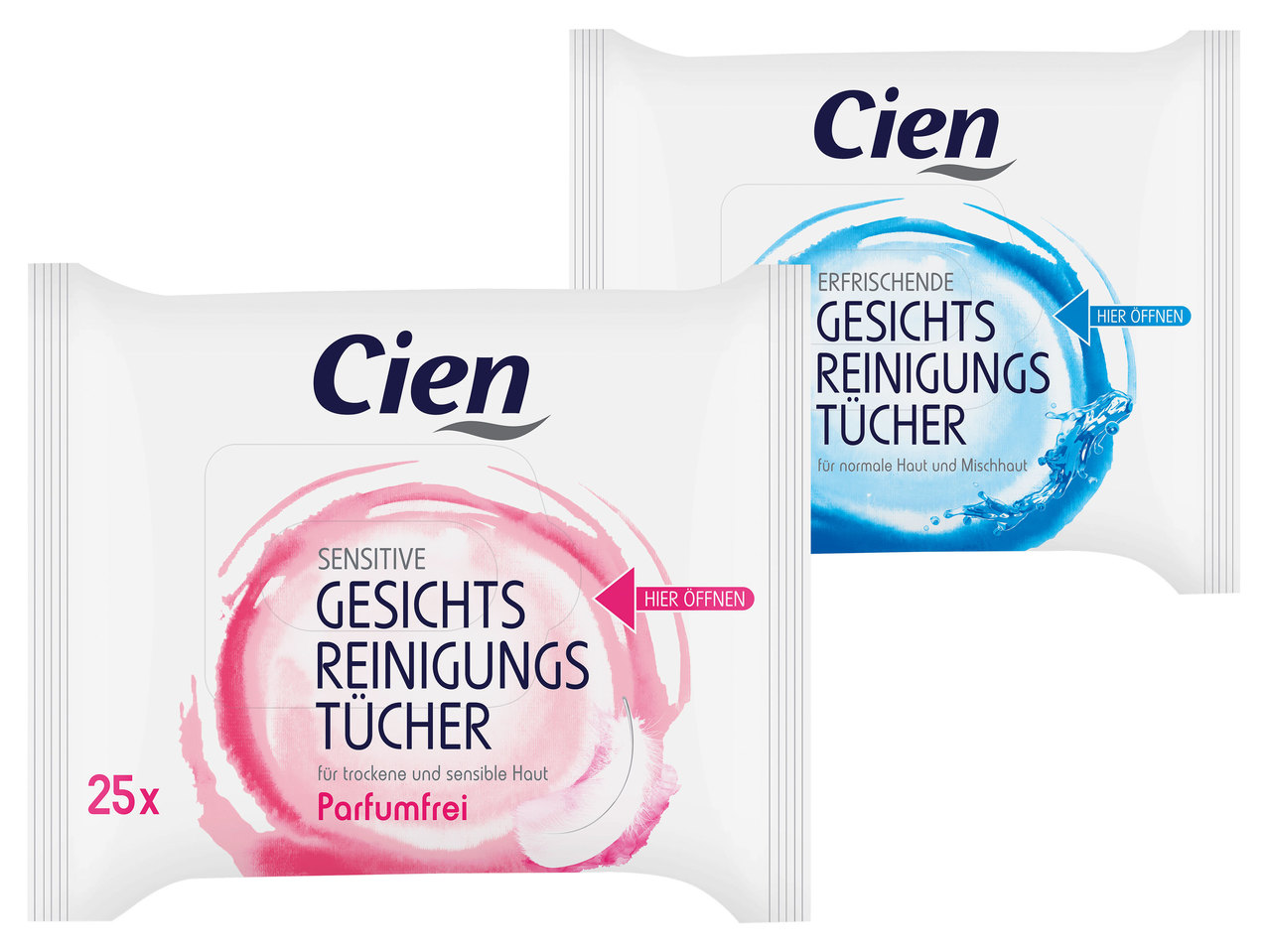 CIEN Gesichts-Reinigungstücher