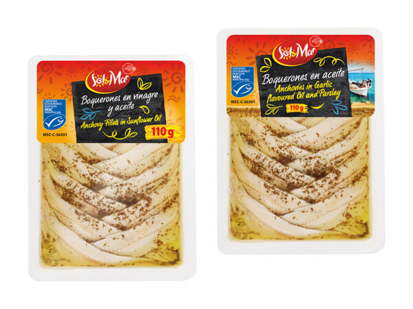 Filets d'anchois MSC