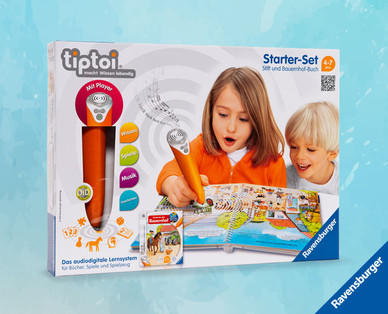 RAVENSBURGER tiptoi(R)Starter-Set: Stift und Bauernhof-Buch