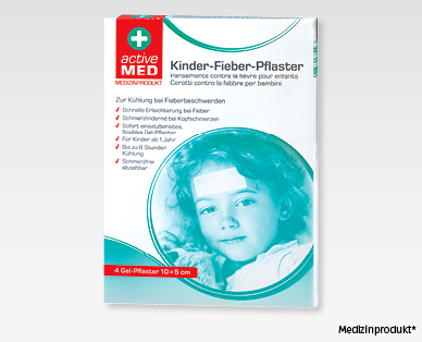 ACTIVE MED Kinder-Fieberpflaster