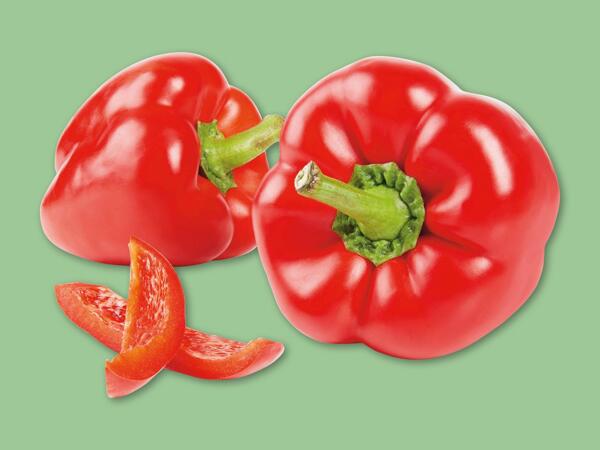 Rød peberfrugt