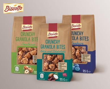 BISCOTTO Crunchy Granola Bites