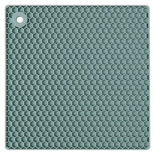 Square Trivet, Gray