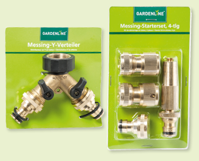 Raccords d'arrosage en laiton GARDENLINE(R)