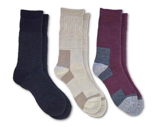 Crane Men's or Ladies 3 Pack Thermal Performance Socks