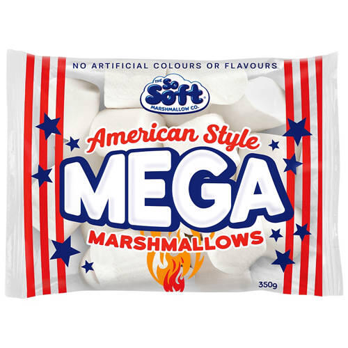 American Style Mega Marshmallows 350g