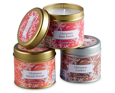 Fragranced Tin Candle