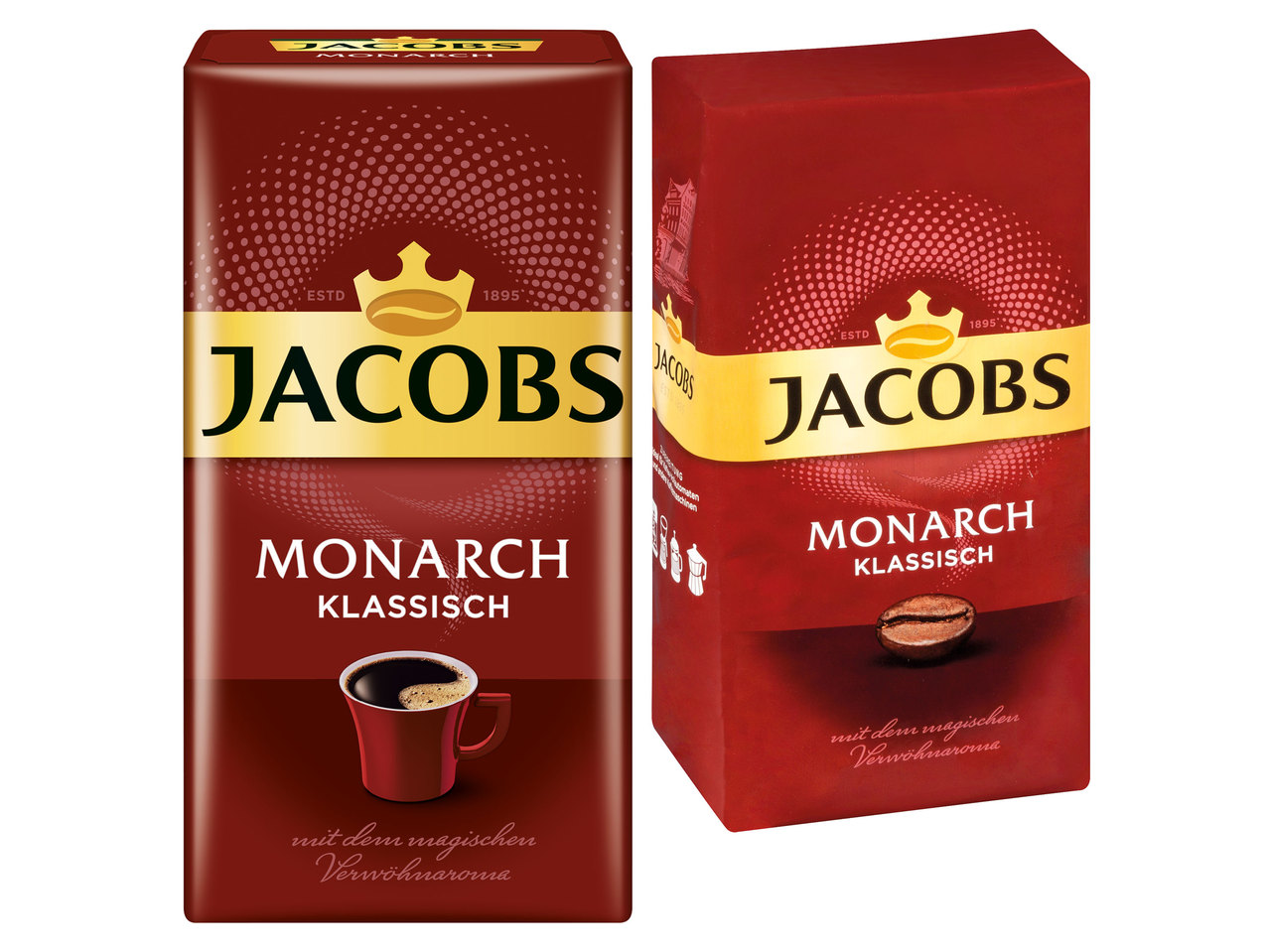 JACOBS Monarch gemahlen/ganze Bohne
