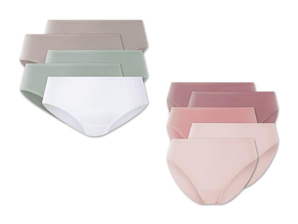 Damen Slip/Hipster, 5 Stück