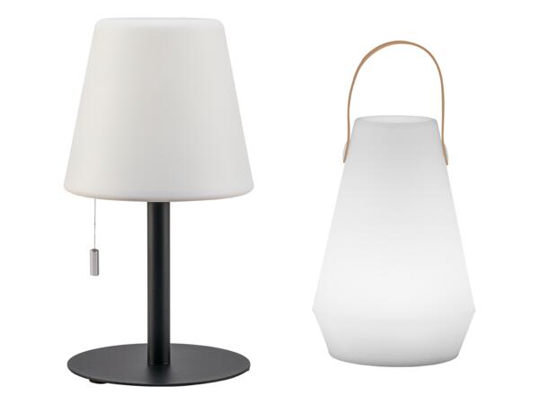 Batteridriven bordslampa