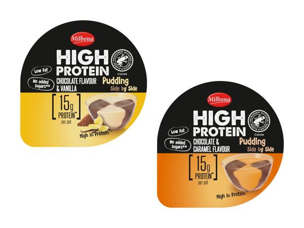 Pudding riche en protéines 2 en 1