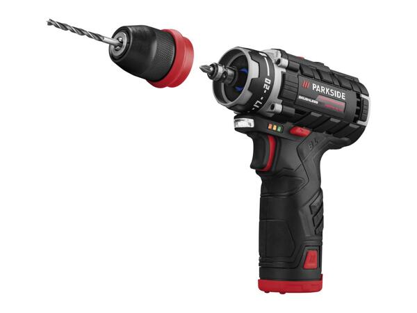 Cordless drill driver set