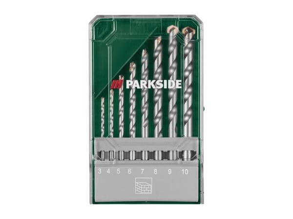 Parkside Masonry Drill Bit Set - 8 Piece Set