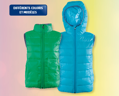 Gilet matelassé léger pour enfants KIDZ ALIVE