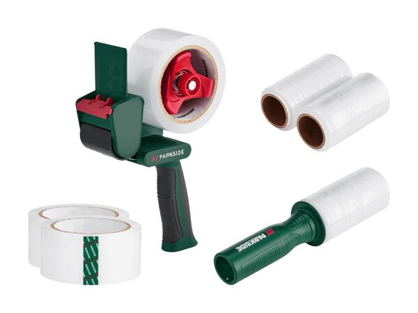 Set de dévidoirs pour ruban adhésif, 3 pièces/ruban adhésif/set dévidoirs pour film plastique, 3 pièces