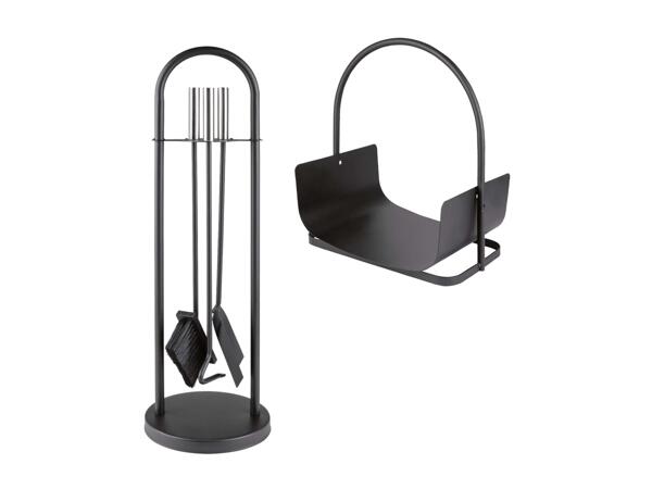 Fireplace Tools Set / Log Holder