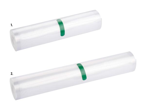 Rouleaux de film pour appareil de mise sous vide