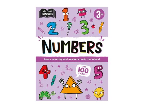 IGLOO Books Help With Homework Book - Age 3+ Numbers