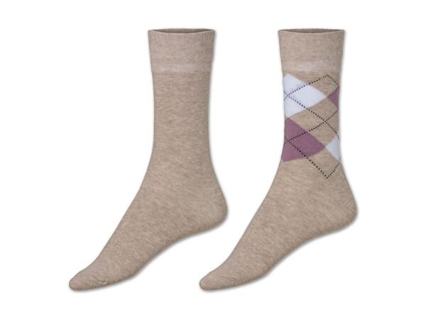 Damen/Herren Socken, 2 Paar