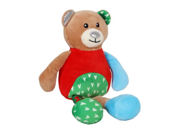 Plush & Rope Dog Toy - Bear