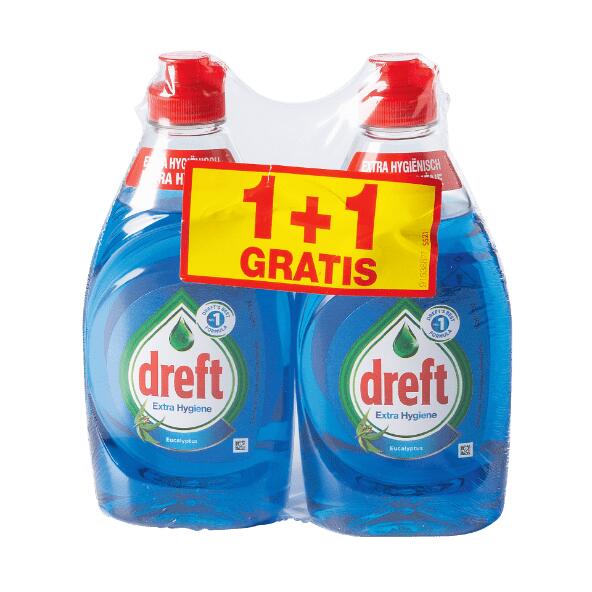 Handafwasmiddel Dreft, 2 st.
