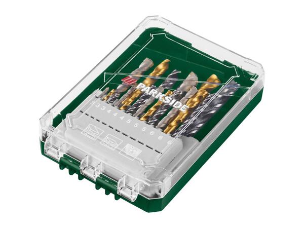 Parkside Drill Bit Set - 18 Piece Set