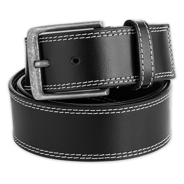 Jeans-Leder-Gürtel