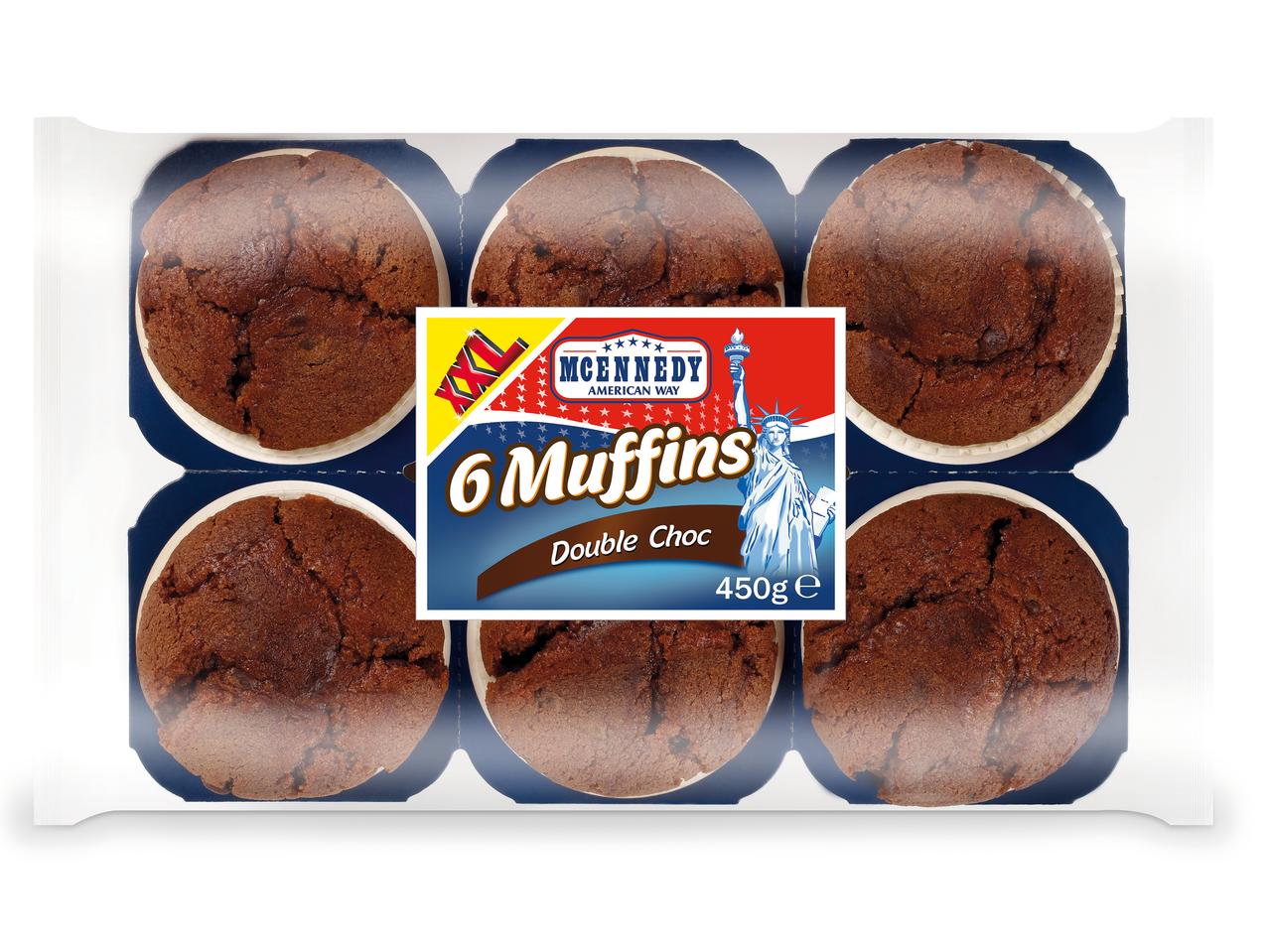 Muffins met chocoladestukjes
