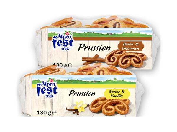 Prussien - Butter and Vanilla or Butter and Cinnamon Pastries