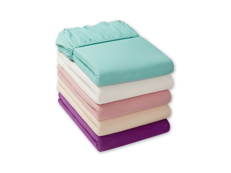 MERADISO Jersey Fitted Sheet
