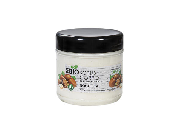 Body Scrub with Hazelnut