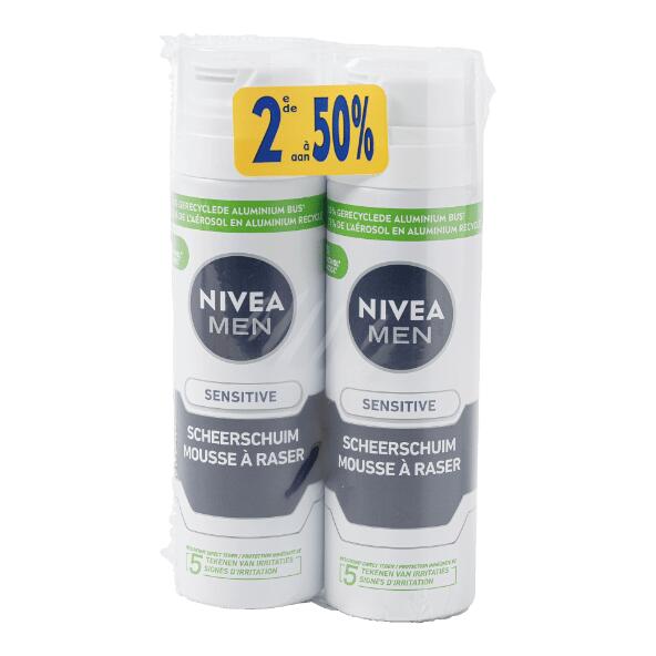 NIVEA(R) 				Rasierschaum oder Rasiergel, 2 St.