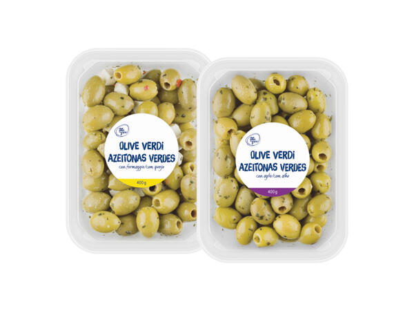 Pitted Green Olives