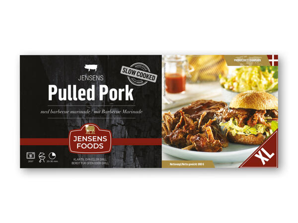 Jensens spareribs, filet royal, pulled pork eller pulled chicken