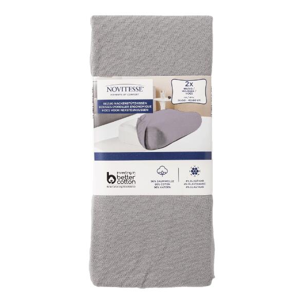 NOVITESSE(R) 				Kussenslopen voor ergonomisch kussen, 2 st.