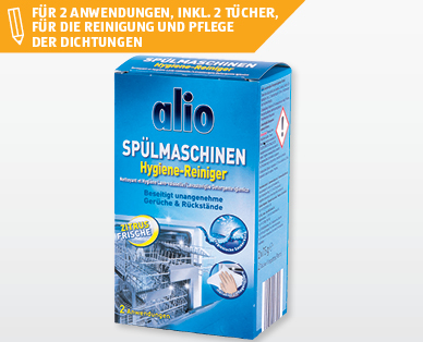 ALIO Spülmaschinen-Hygiene-Reiniger