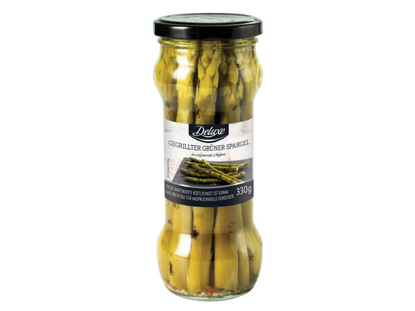 Gegrillter grüner Spargel